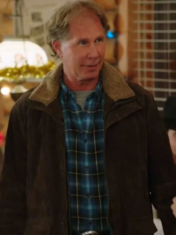 Parker Stevenson My Christmas Prince Suede Jacket