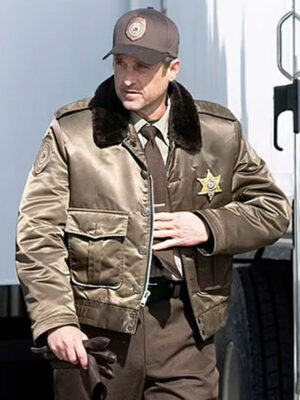Patrick Dempsey 2023 Thanksgiving Bomber Jacket