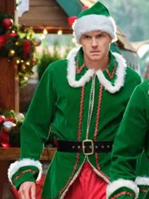 Paul Campbell Three Wise Men and a Baby Green Wool Jacket