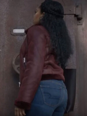 regina-king-angela-abar-watchmen-brown-leather-jacket-1