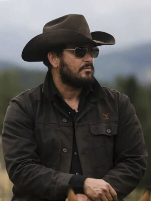 Rip Wheeler Yellowstone S5 Black Cotton Jacket