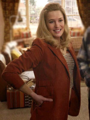 Robin Wright 2024 Here Brown Blazer