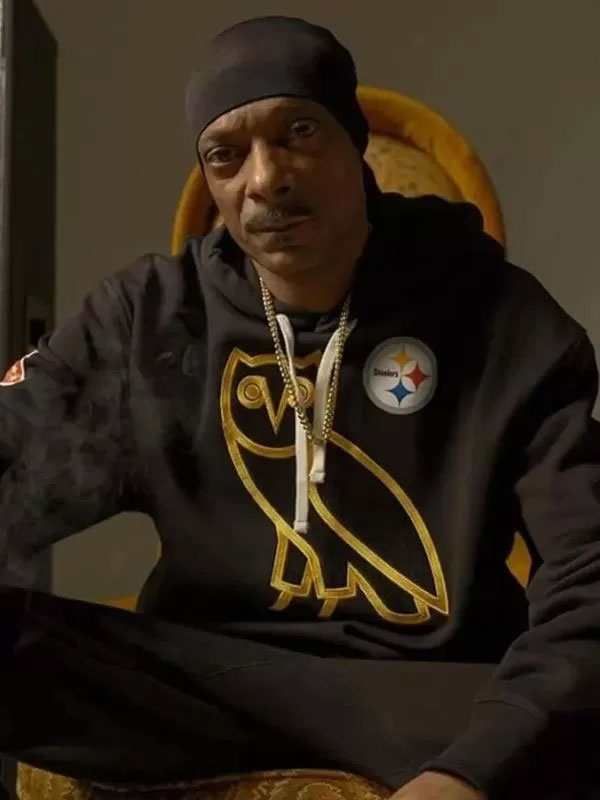 Snoop Dogg Pittsburgh Steelers OVO Black Pullover Hoodie