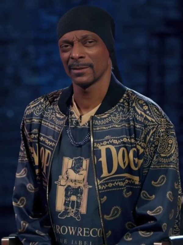 Snoop Dogg The Voice Season 26 Blue Bomber Jacket