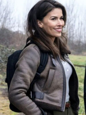 sofia-pernas-2024-tracker-billie-matalon-brown-leather-jacket-1