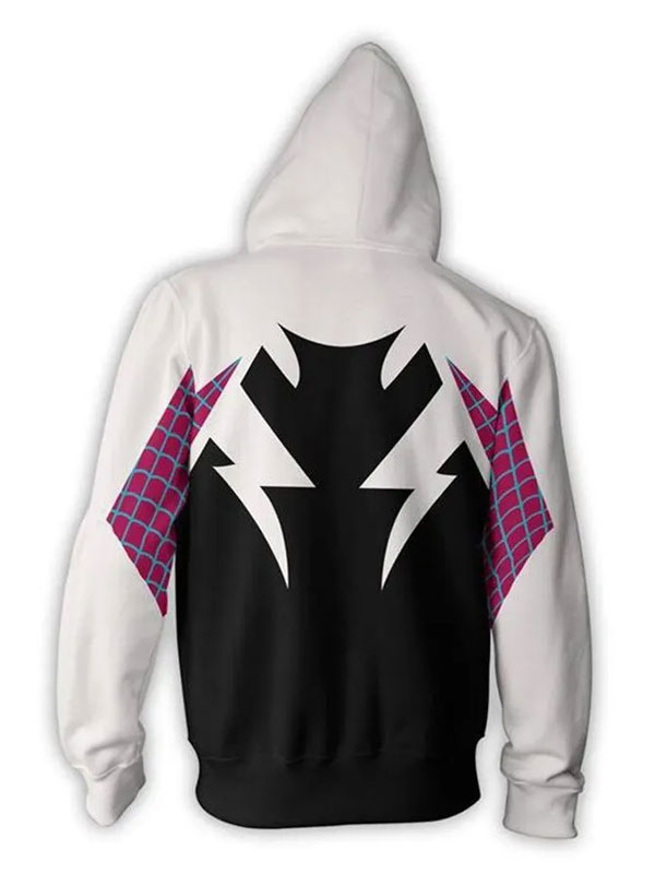 Spider Man Gwen Stacy Zip-up Hoodie