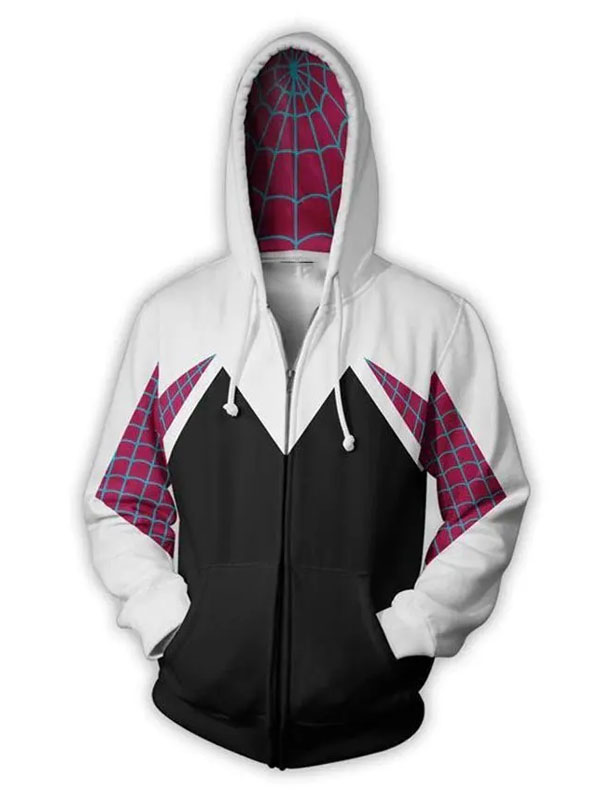 Spider Man Gwen Stacy Zip-up Hoodie