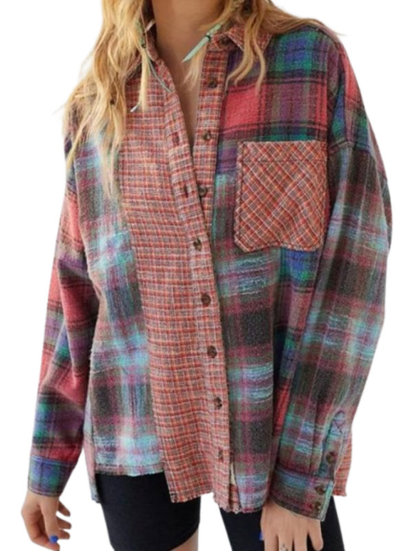Superman And Lois Inde Navarrette Multi Flannel Shirt
