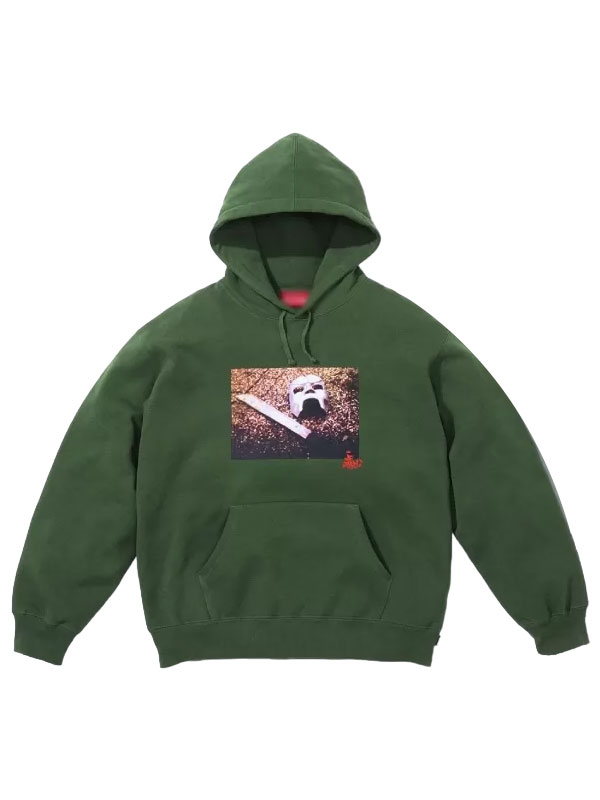 Supreme MF DOOM Green Pullover Hoodie