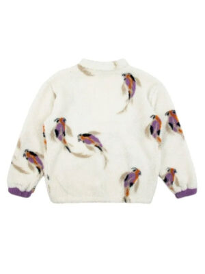 taylor-swift-koi-fish-sherpa-quarter-zip-white-sweater-1