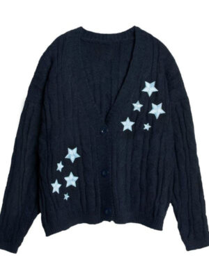 Taylor Swift Midnights Blue Knitted Cardigan