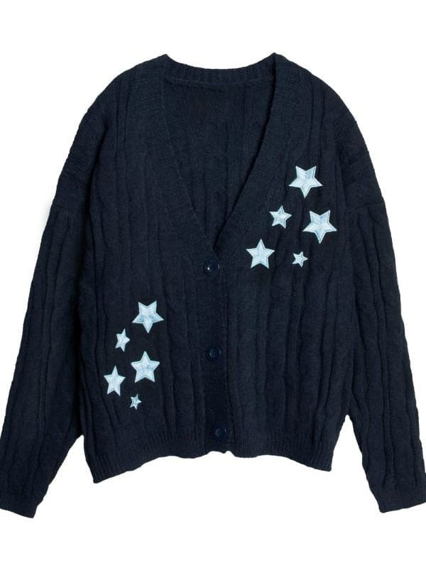 Taylor Swift Midnights Blue Knitted Cardigan