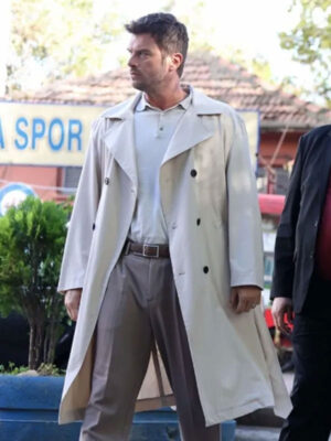 The Family S02 Aslan Soykan White Cotton Coat