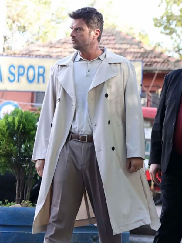 The Family S02 Aslan Soykan White Cotton Coat