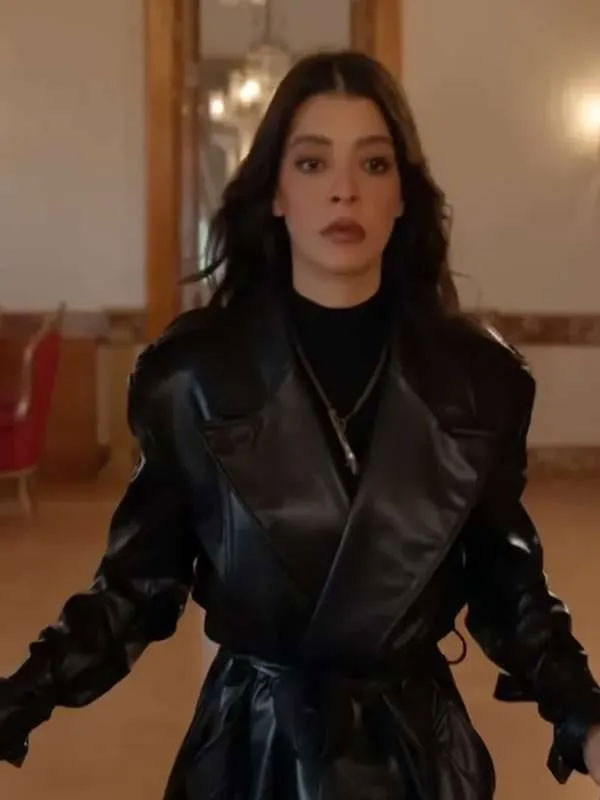 The Family Serap Vural Leather Coat