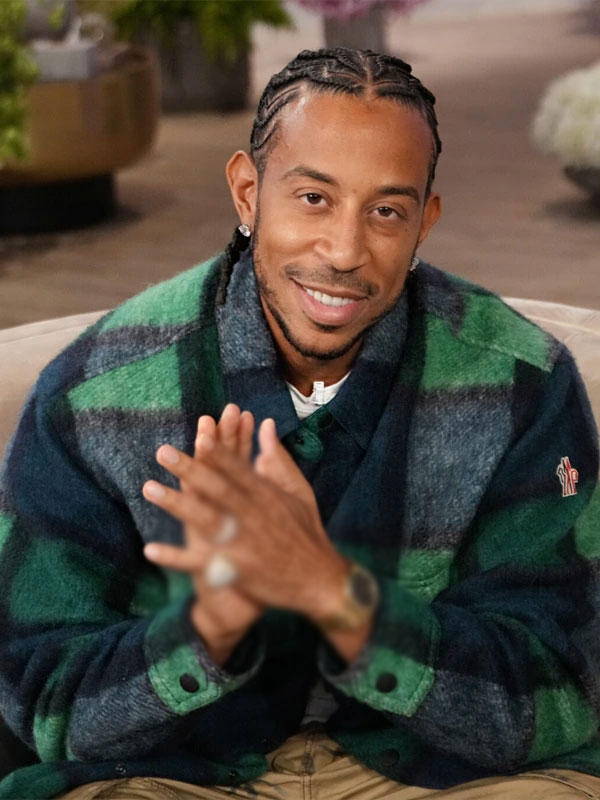The Jennifer Hudson Show Ludacris Green Plaid Jacket