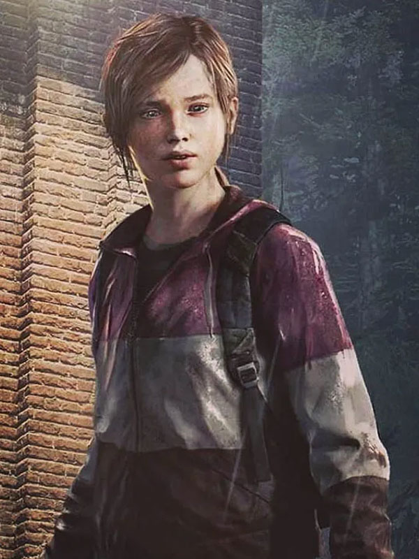 The Last of Us Part Ellie Fall Multi Color Zip-up Hoodie