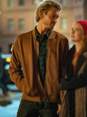 The Merry Gentlemen Chad Michael Murray Brown Jacket