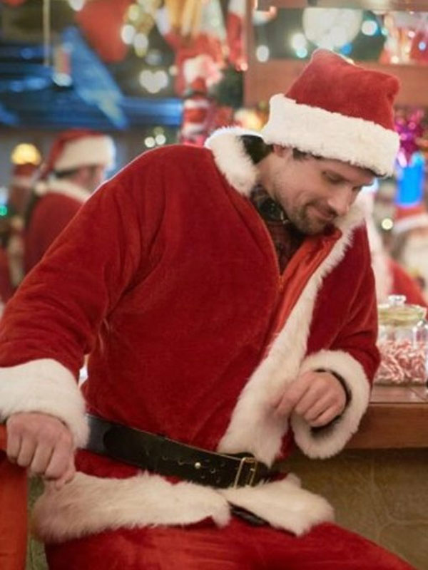 The Santa Summit 2023 Liam Red Velvet Jacket