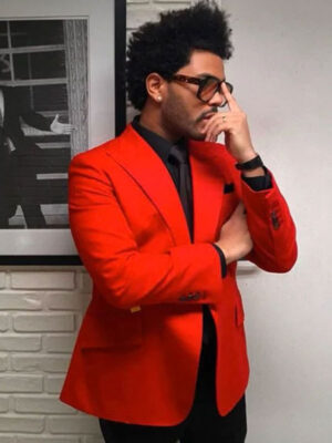 the-weeknd-blinding-lights-red-suiting-blazer-1
