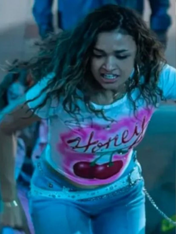 Time 2024 Madison Bailey Honey Cherry White T-Shirt