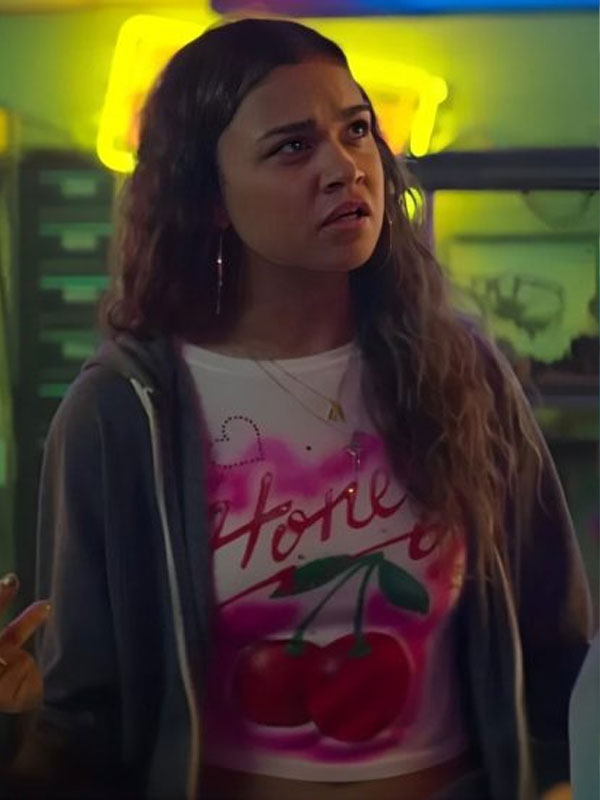 Time 2024 Madison Bailey Honey Cherry White T-Shirt