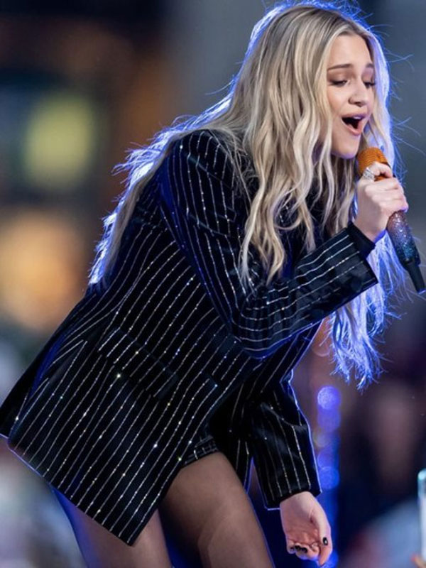 Today Show Kelsea Ballerini Pinstripe Blazer