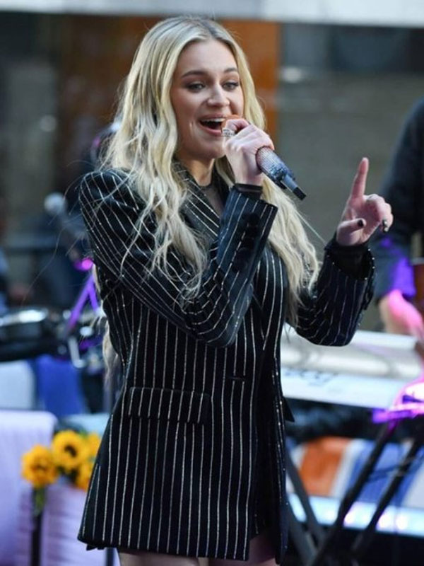 Today Show Kelsea Ballerini Pinstripe Blazer