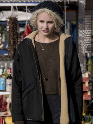 Tuppence Middleton Sense8 Black Wool Jacket