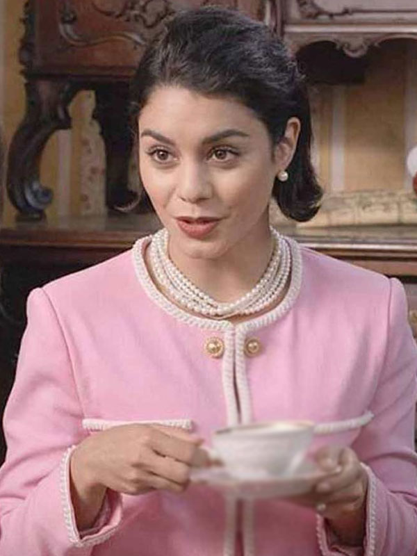 Vanessa Hudgens The Princess Switch Switched Again Pink Coat