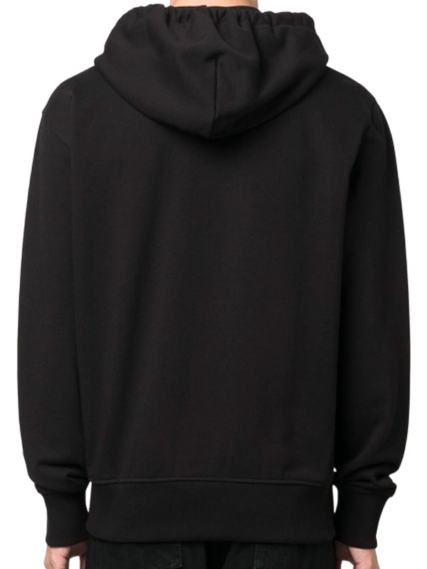 Versace Jeans Couture Black Zip-Up Hoodie