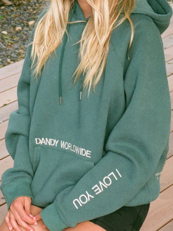 Words of Affirmation Oversized Pullover Hoodie