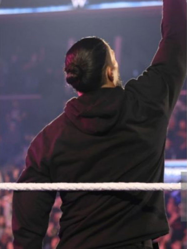 WWE Roman Reigns OTC Black Pullover Hoodie