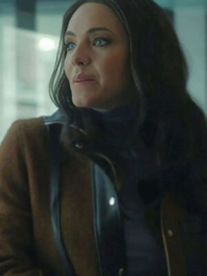 2024 Cross Eloise Mumford Brown Wool Jacket