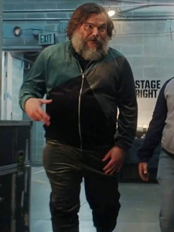 2024 Dear Santa Jack Black Zipper Tracksuit