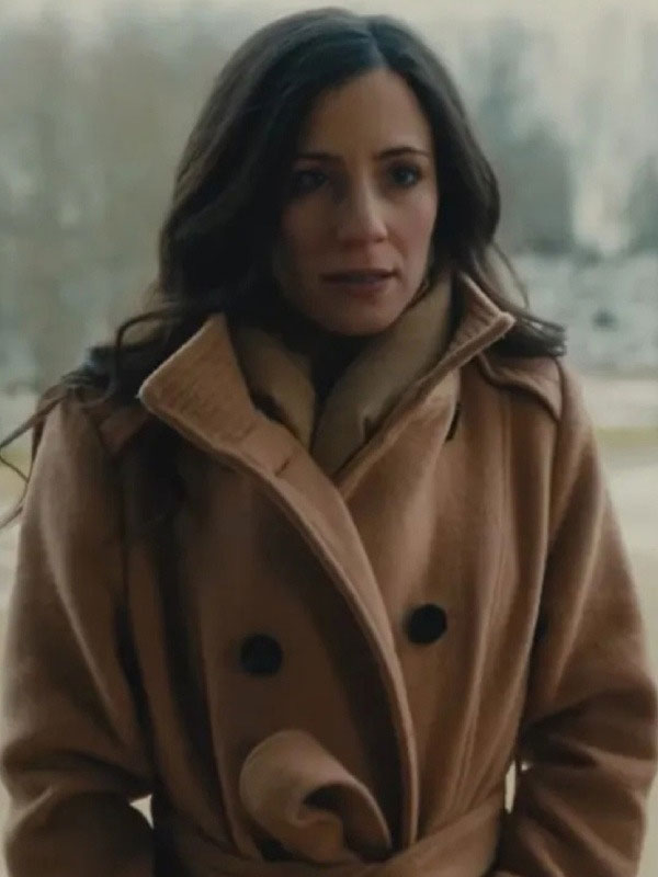 2024 Eliana Ghen Christmas Cowboy Brown Coat