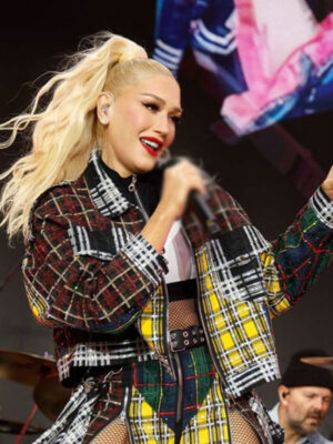 2024  NYC Concert Gwen Stefani Cropped Jacket