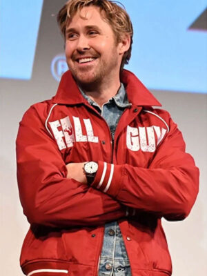 2024 Ryan Gosling Fall Guy Red Cotton Jacket