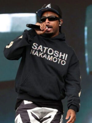 21 Savage Satoshi Nakamoto Black Pullover Hoodie