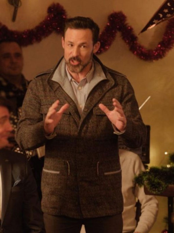 A European Christmas 2024 Philip Boyd Brown Wool Jacket