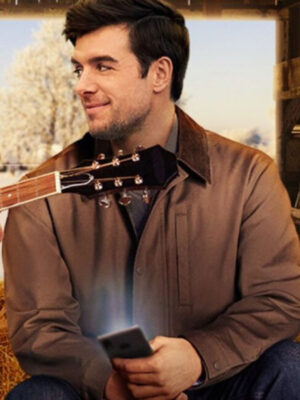 All I Need For Christmas 2024 Dan Jeannotte Brown Cotton Jacket