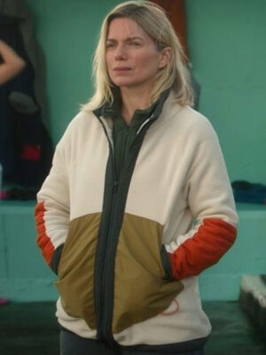 Bad Sisters S02 Eva Garvey Fleece Light Zipper Jacket