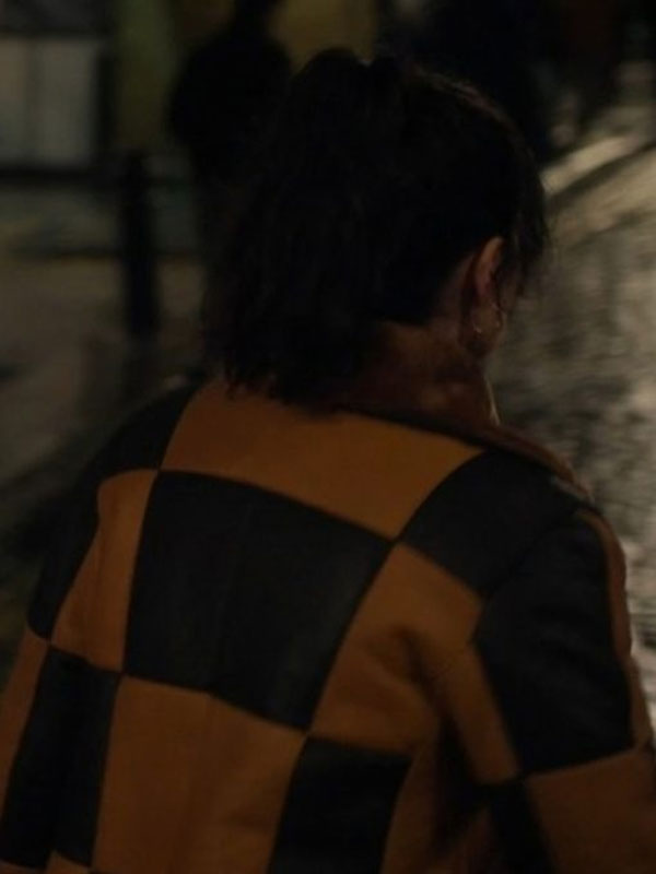 Bad Sisters S02 Eve Hewson Leather Shearling Bomber Jacket