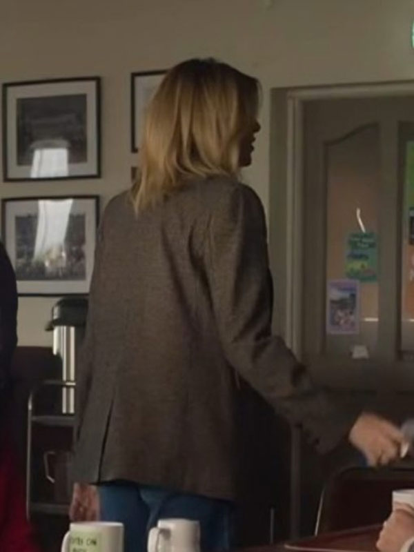 Bad Sisters S02 Sharon Horgan Brown Wool Blazer