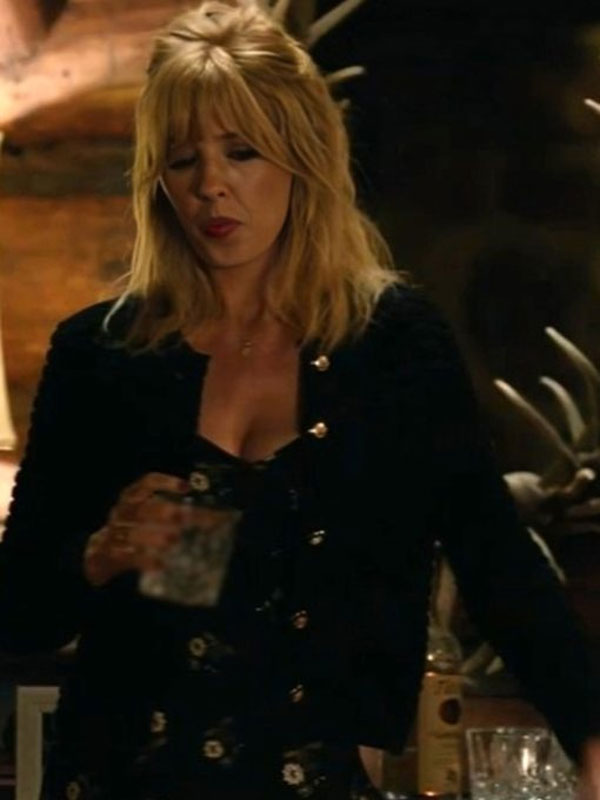 Beth Dutton Yellowstone Black Wool Sweater