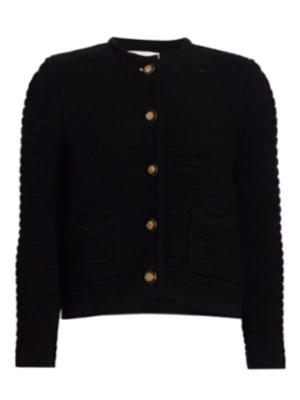 Beth Dutton Yellowstone Black Wool Sweater