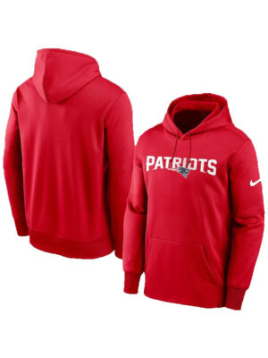 bill-belichick-red-fleece-hoodie