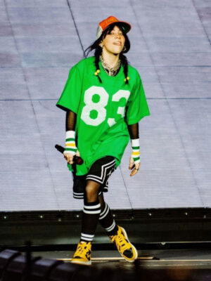 Billie Eilish Green Pullover Jersey