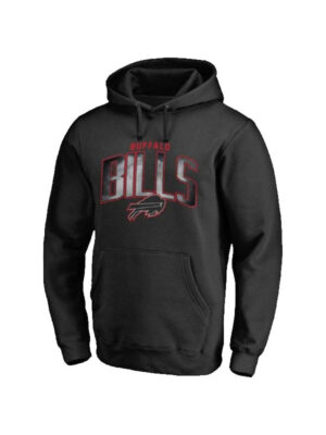 Buffalo Bills Black Arch Smoke Black Pullover Hoodie