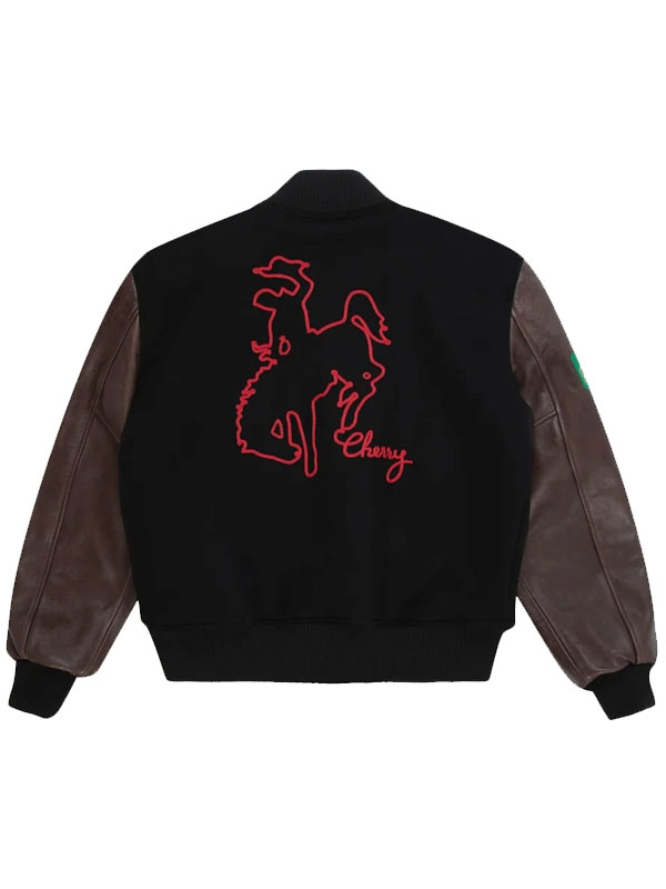 Cherry Rodeo Champ Wool Varsity Jacket